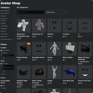 Tienda Avatar