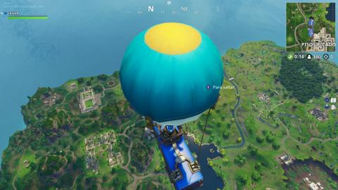 Visit different named locations in the same game in Fortnite BR