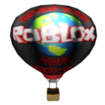 Globo aerostático ROBLOX World Tour