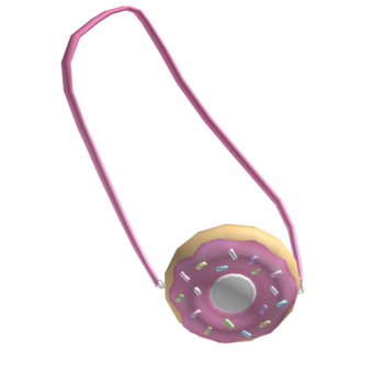 Porte-monnaie rose Donut