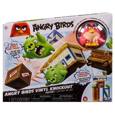Nocaute de vinil do Angry Birds