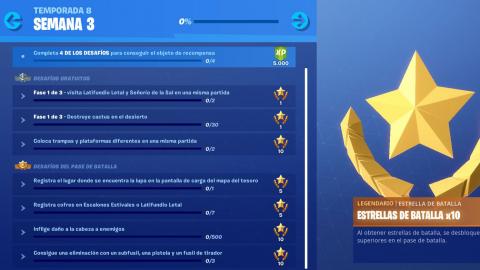 Week 3 season 8 Fortnite: how to complete all challenges