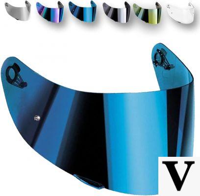 Visor de atirador azul