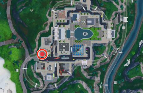 Fortbyte # 51 in Fortnite: how to find it with Gallineo at the Banano plantation stand