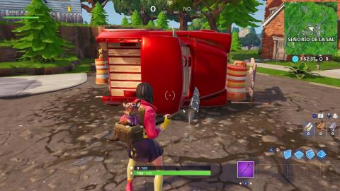 Fortbyte # 51 in Fortnite: how to find it with Gallineo at the Banano plantation stand
