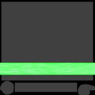Cartola com faixa verde