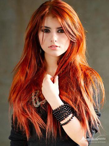 Hermoso cabello rojo para gente hermosa