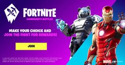 Batailles de la communauté Fortnite