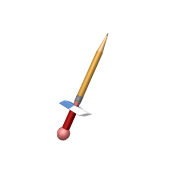 Espada de lápiz
