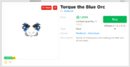 Torque l'orc bleu