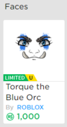 Torque the Blue Orc