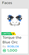 Torque l'orc bleu