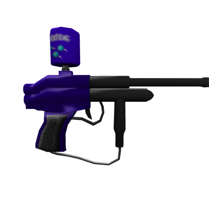 Pistolet de paintball bleu Bloxxers