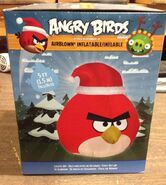 Insufláveis ​​de Natal Angry Birds