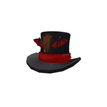 Sombrero de copa de vampiro