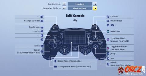 Summary of Fortnite controls for PC, PS4, Xbox One, iPhone and Switch