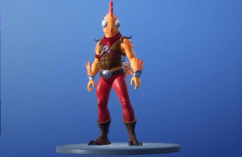 The Chicken Trooper comes to Fortnite, the skin designed by an 8-year-old boy