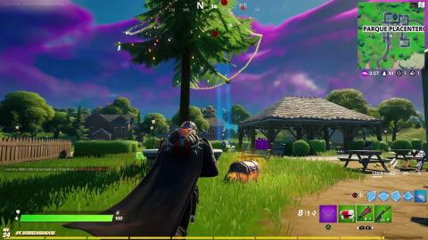 Where are the Christmas trees in Fortnite season 5 - Operation Cooling down