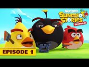 Histórias de estilingue de Angry Birds