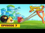 Histórias de estilingue de Angry Birds