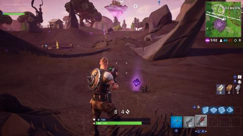 Visit all corrupted areas in Fortnite, complete the challenge
