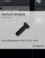 Foregrip vertical