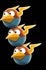 Personajes de Angry Birds Space