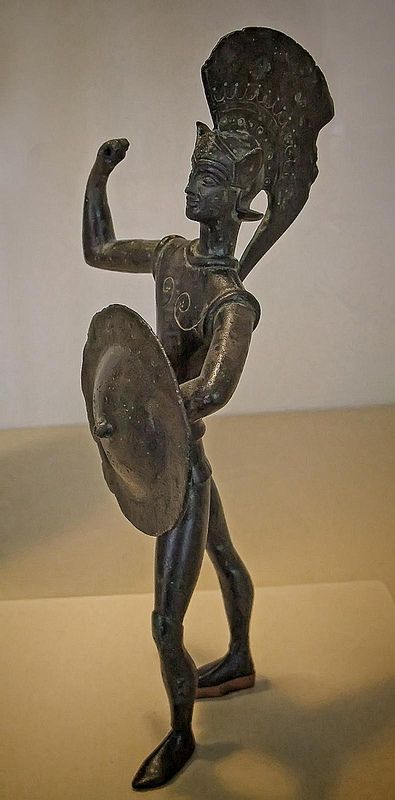 Guerreiro Etrusco Antigo