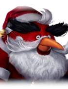 Santa enojado