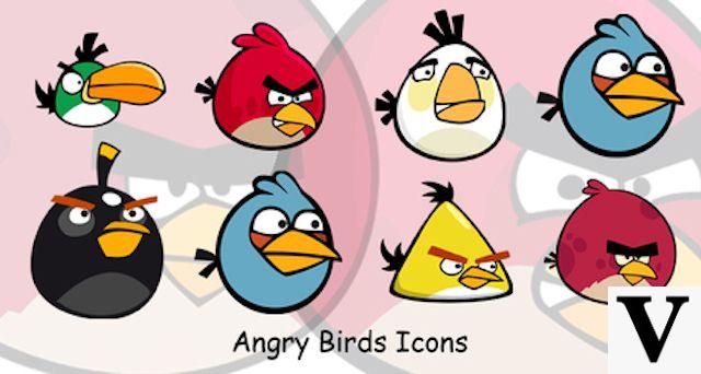 Iconos de la aplicación Angry Birds