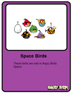 Angry Birds: cartas coleccionables