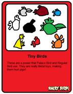 Angry Birds: cartas coleccionables