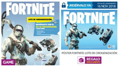 The physical edition of Fortnite with exclusive gift in GAME