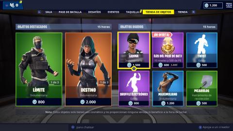 All cosmetic items in the Fortnite store: skins, pickaxes (January 17, 2019)
