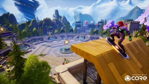 You can now try Core for free, the game that would come out if Fortnite and Dreams had a child