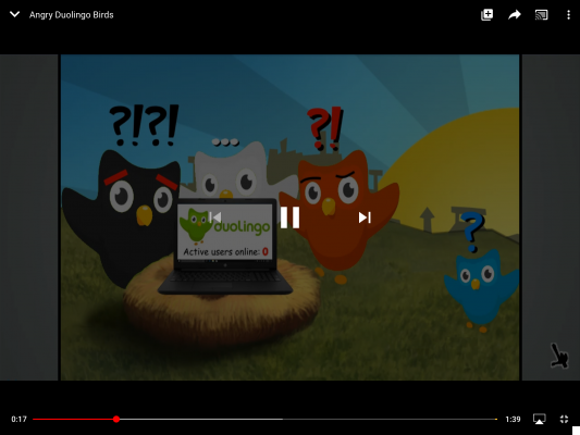 Angry Duolingo Birds