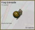 Grenade à fragmentation