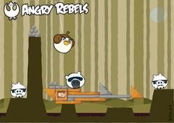 Página da web do Fanon do Angry Birds: pageseum da web / Rebeldes irritados