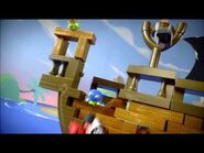 Angry Birds Go: attaque de cochon pirate Jenga