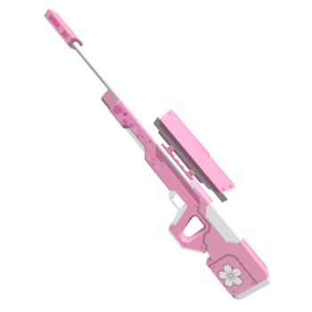 Francotirador Cyberpunk rosa