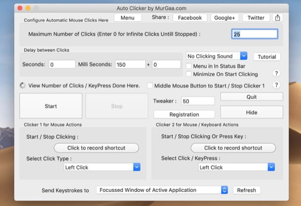 Comment cliquer automatiquement