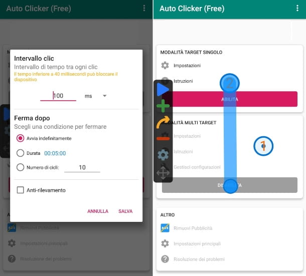 Comment cliquer automatiquement