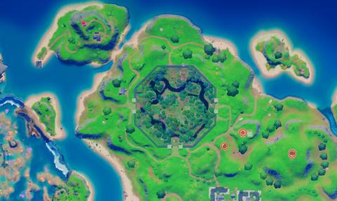 Where are Meat Chieftain, Priest and Test Dummy in Fortnite season 5 (locations)