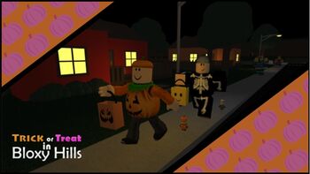 Doces ou travessuras em Bloxy Hills