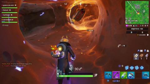 Tap on a glowing cube, enter the rift on Balsa Botín and look for a capsule in Fortnite season 10