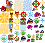 Angry Birds Friends // Texturas e Sprites