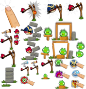 Angry Birds Friends // Texturas y Sprites