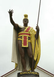 Triumphant statue