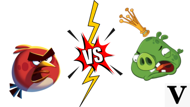 Angry Birds VS Bad Piggies