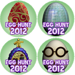 Chasse aux œufs de Pâques Roblox 2012